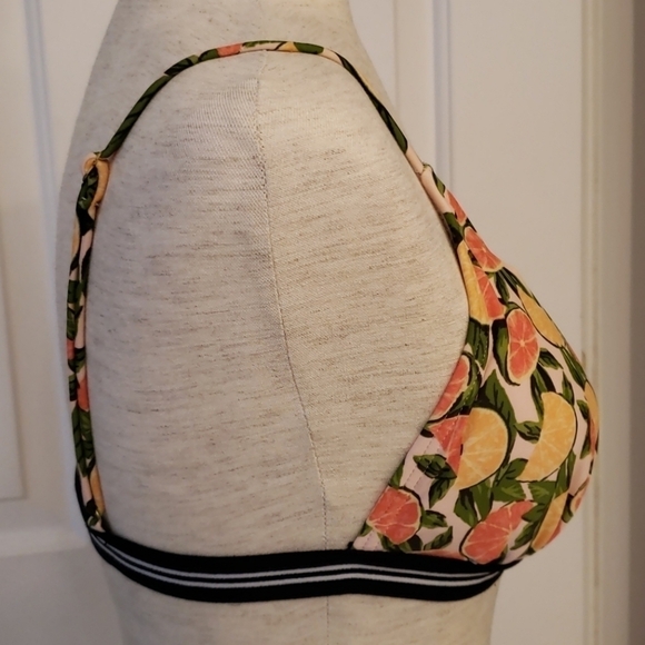 Xhilaration Citrus Print Bikini Top - Picture 6 of 12